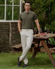 Áo Thun Polo Pique 2.0 - Monogram Dark Green 2025