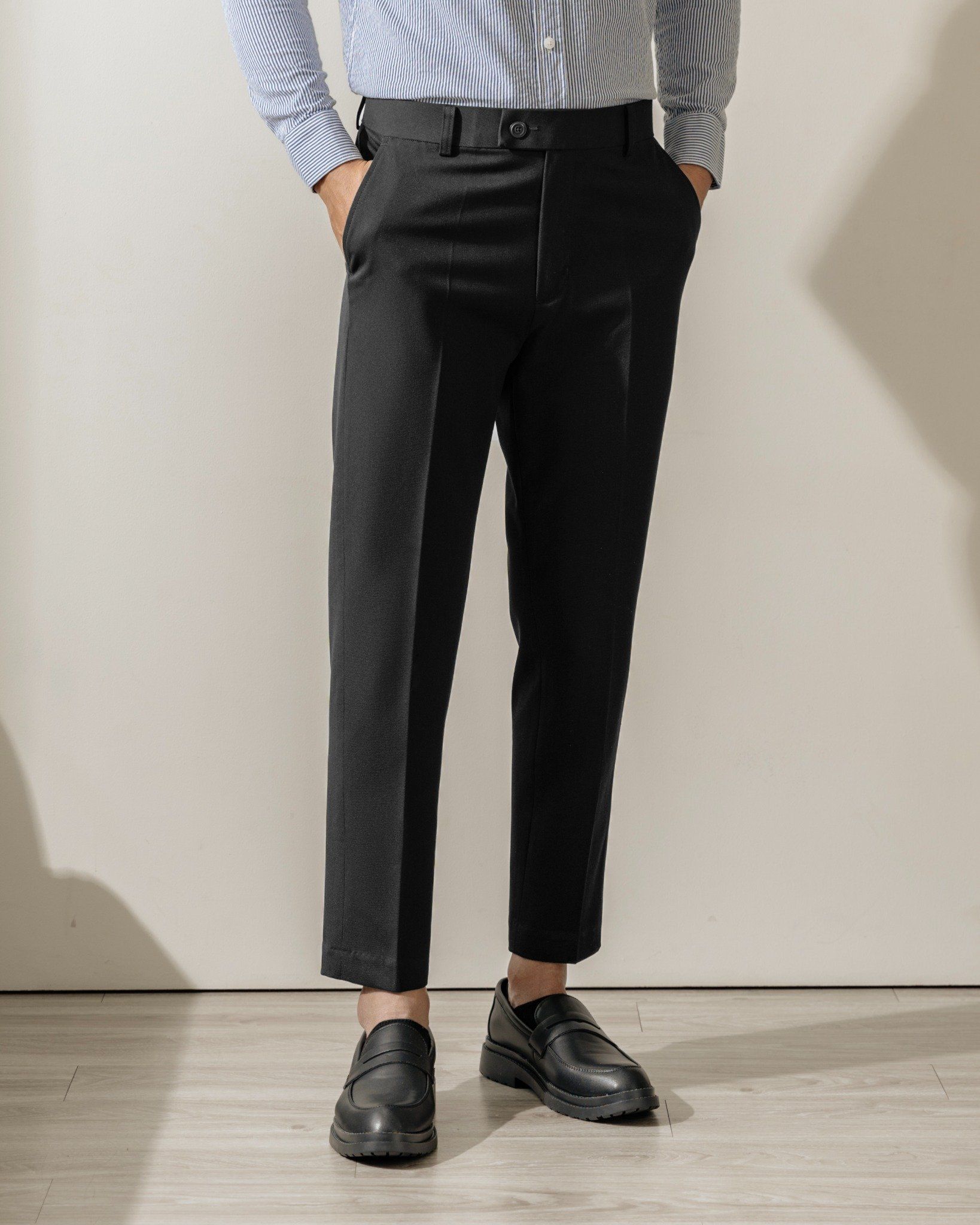 Trousers Slimfit Black