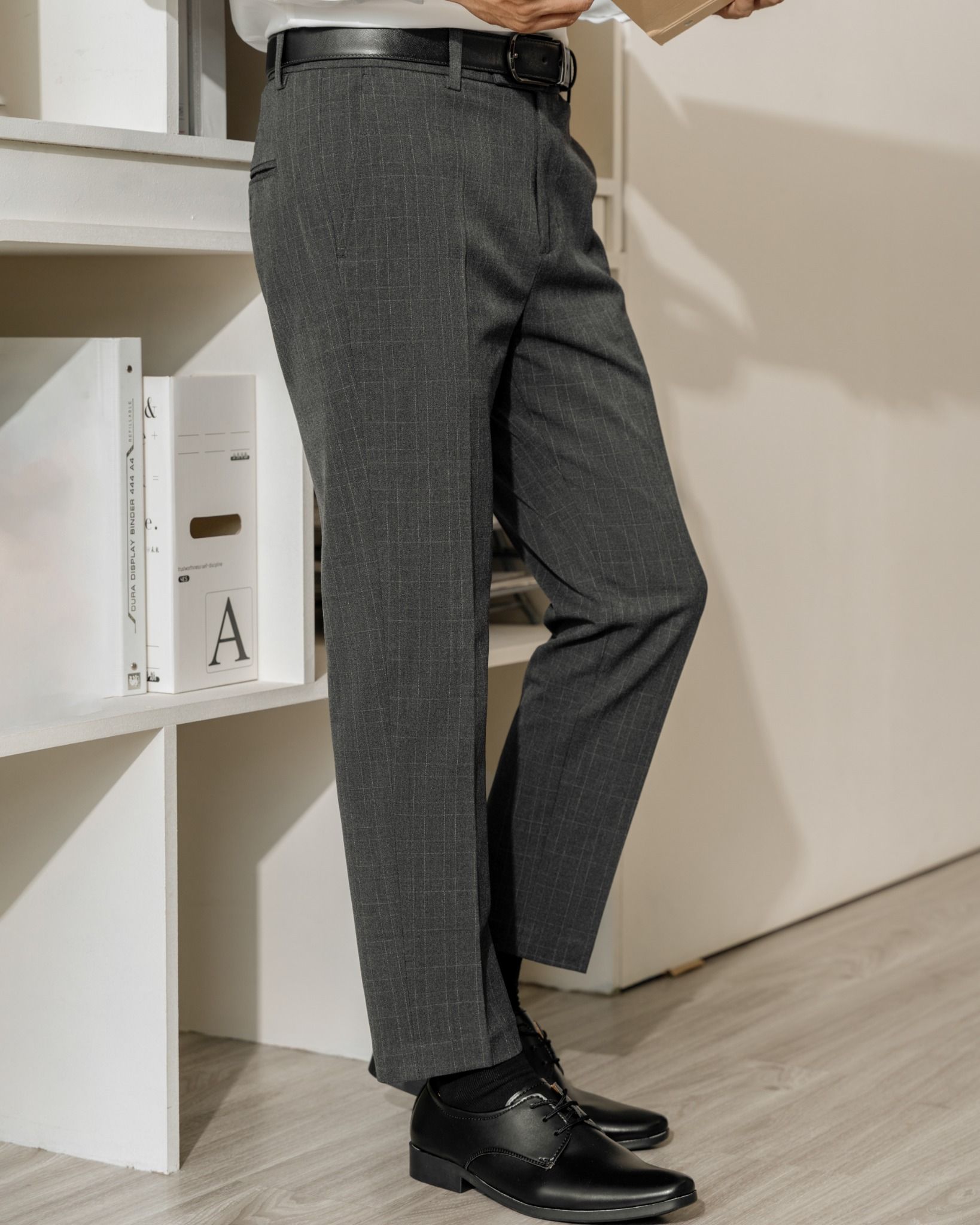 Trousers Slimfit Caro Dark Grey