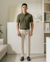 Quần Dài By Cotton Trousers Kaki Kem