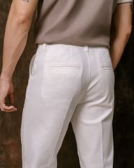 Quần Jeans Dài By Cotton Trousers Trắng