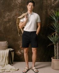 Quần Short Kaki By Cotton Đen SS2