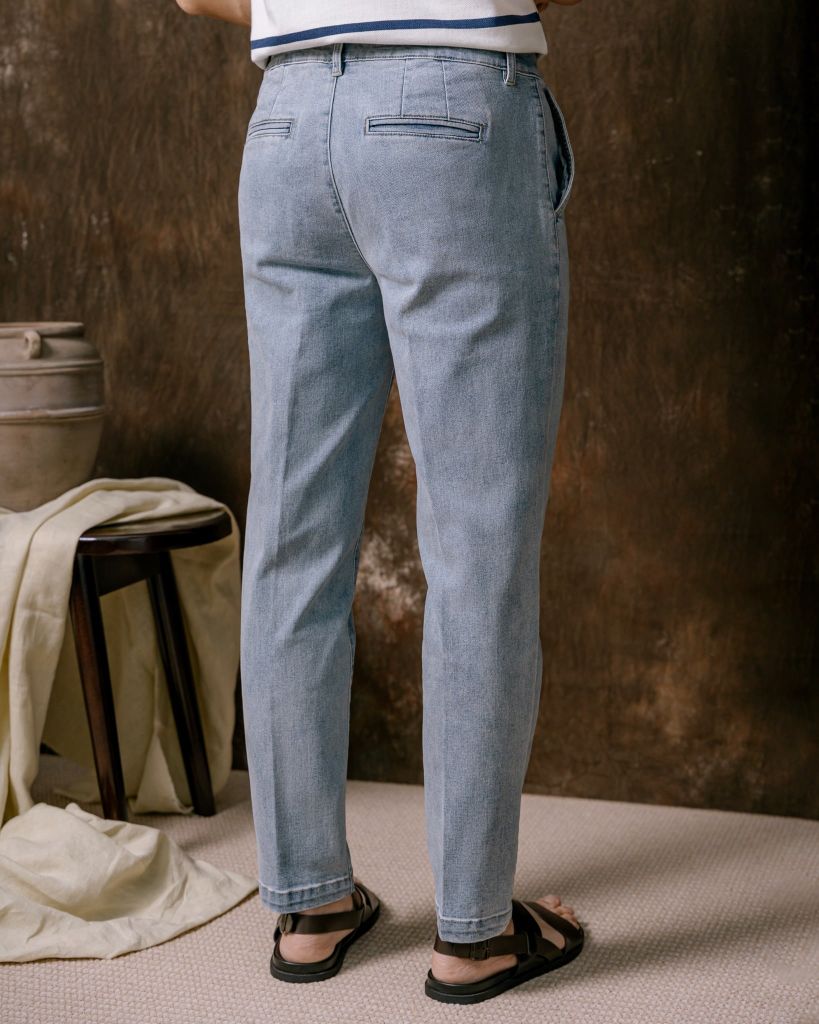 Jeans Light Blue Trousers 01