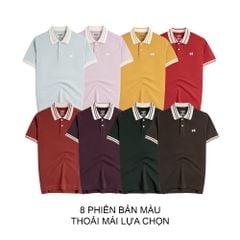 Áo Thun Polo By Cotton Pique 2.0 In Logo Phối Bo