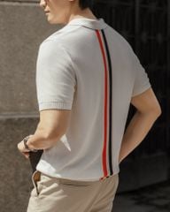 Áo Polo Dệt Kim By Cotton Pima Phối Sọc Lưng
