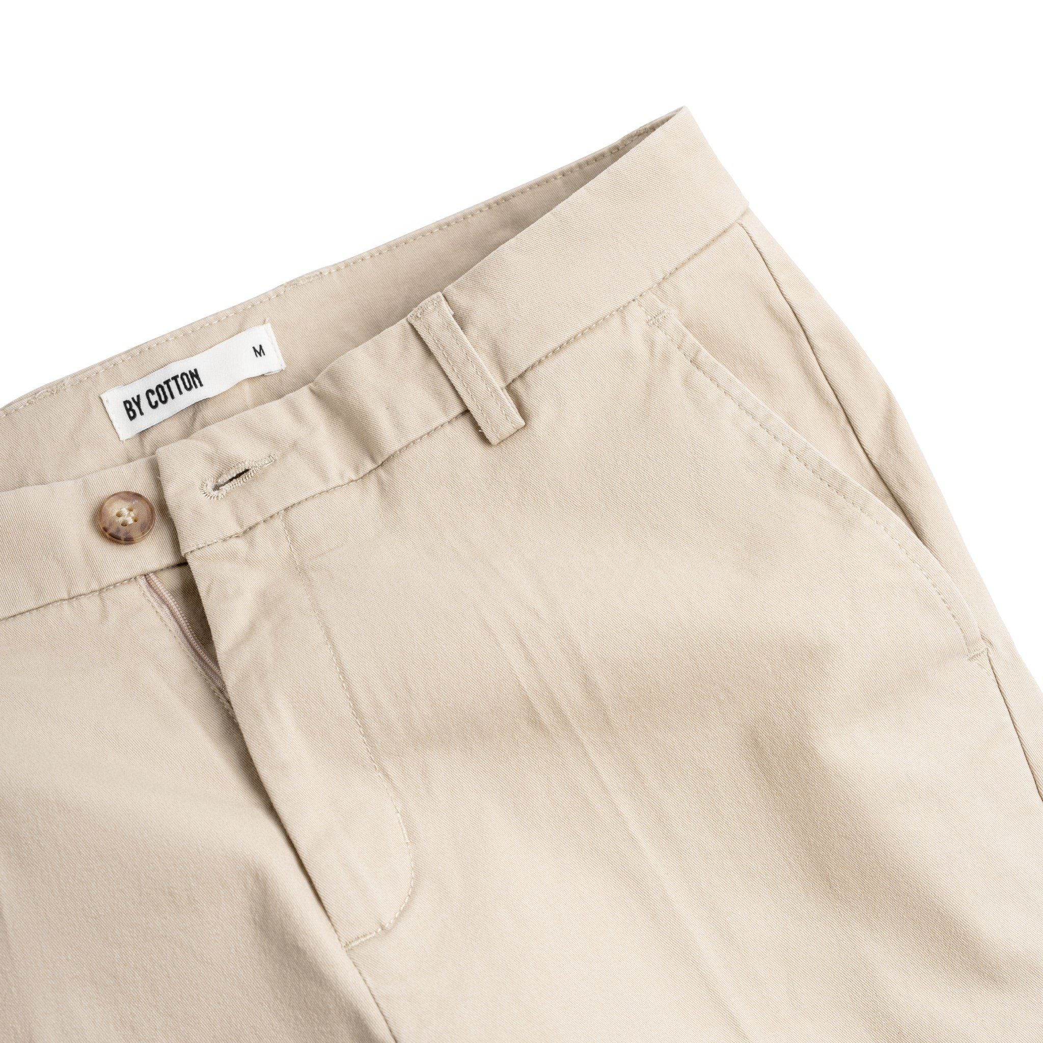 Quần Dài By Cotton Trousers Kaki Cream