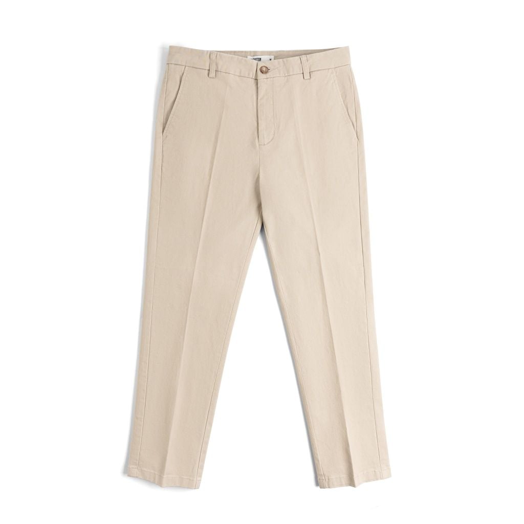 Quần Dài By Cotton Trousers Kaki Cream