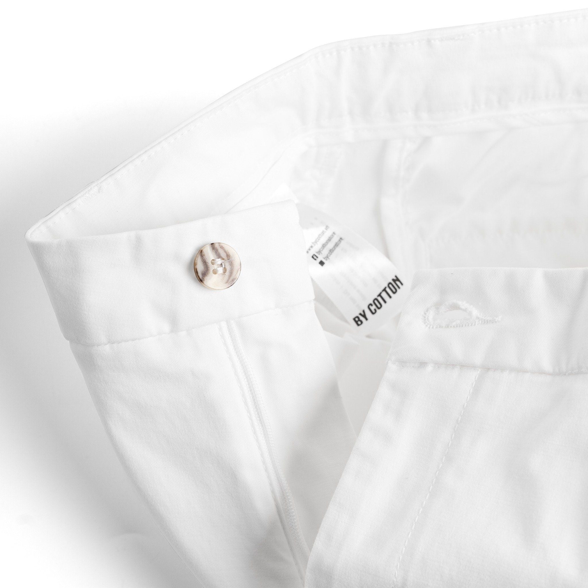 Quần Dài By Cotton Trousers Kaki White