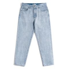 Quần Jeans Dài By Cotton - Carrot Fit - Xanh Nhạt SS1