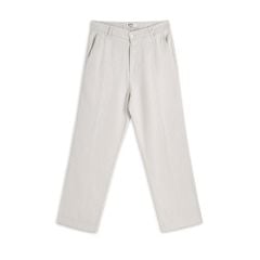 Quần Dài Soft Linen Form Straight Fit
