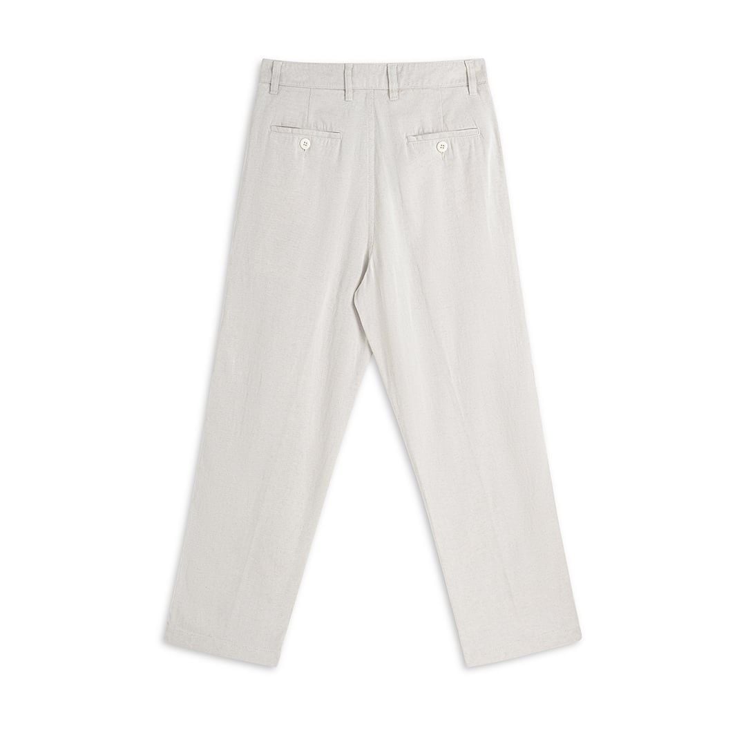 Quần Dài Soft Linen Form Straight Fit