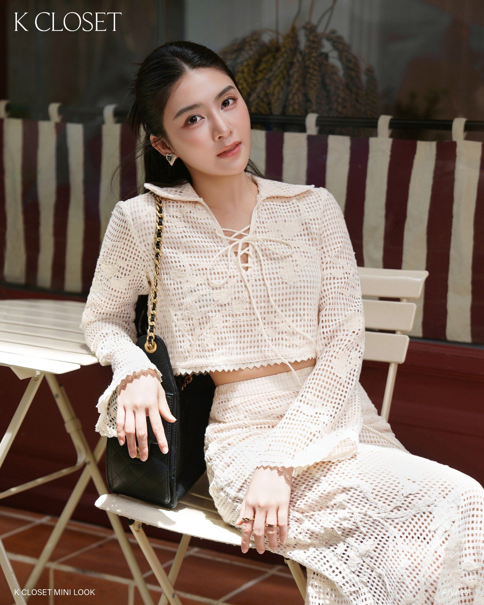  K Closet Creammy Crochet Set 