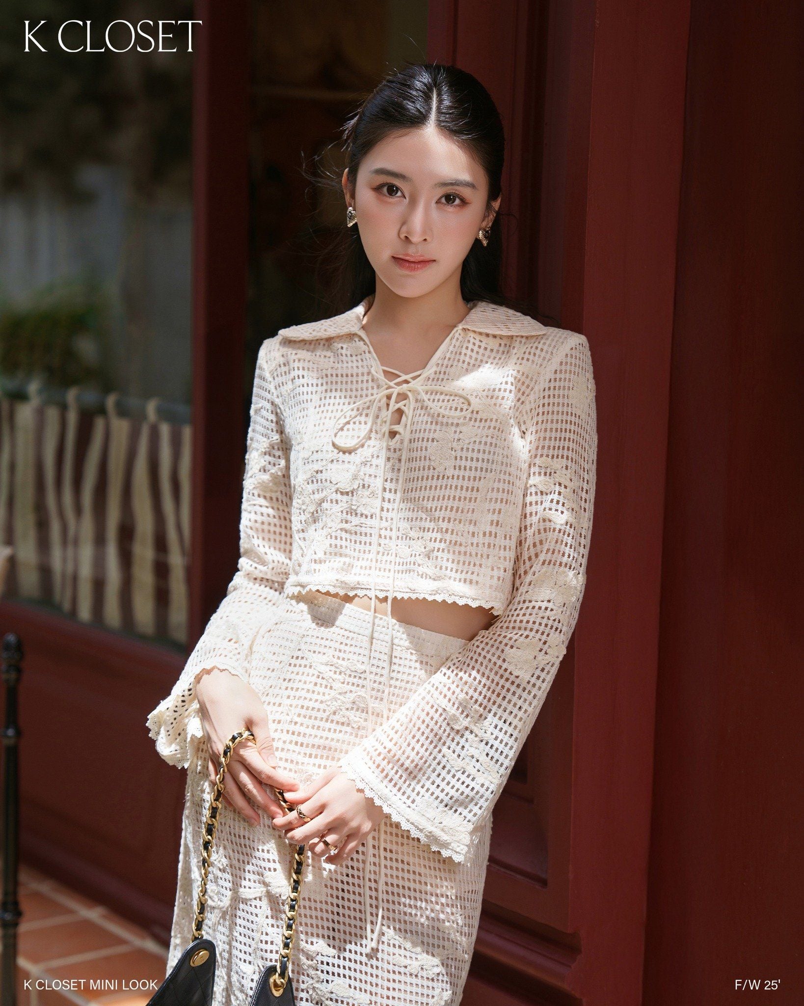  K Closet Creammy Crochet Set 