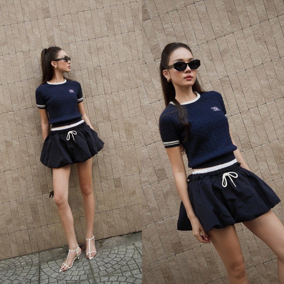  K Closet Bubble Mini Skirt 