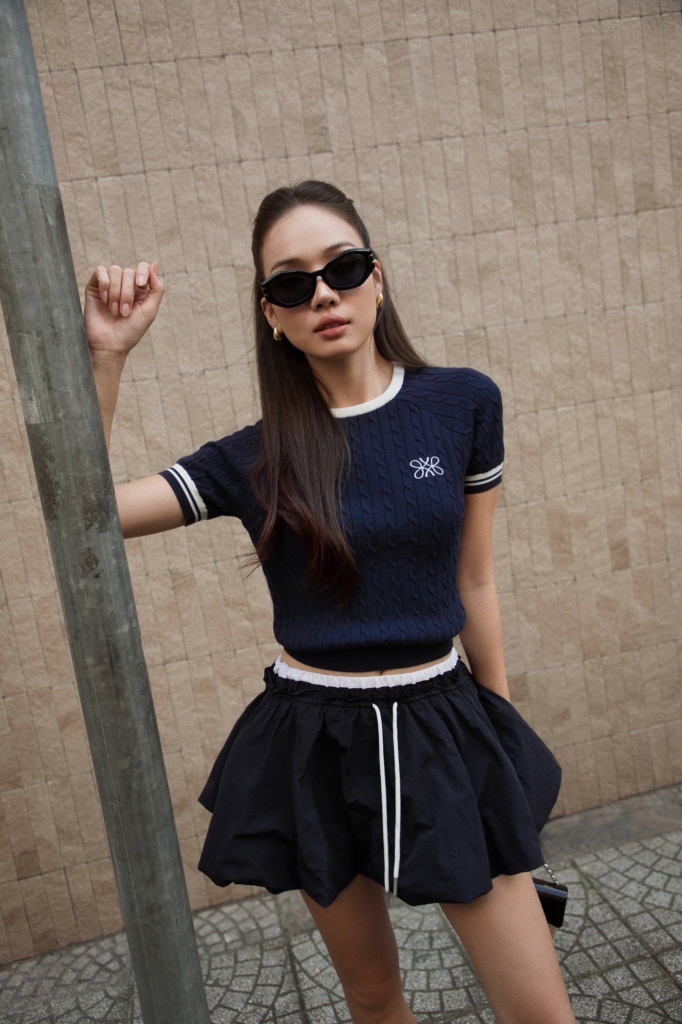  K Closet Knit Crew Neck Top 