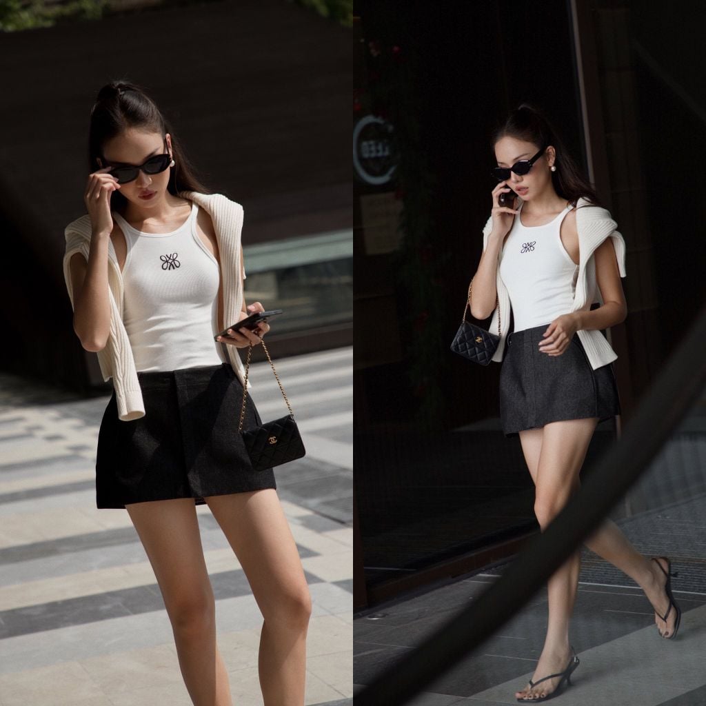  ÁO LEN CARDIGAN TÚI HỘP K CLOSET A2031 