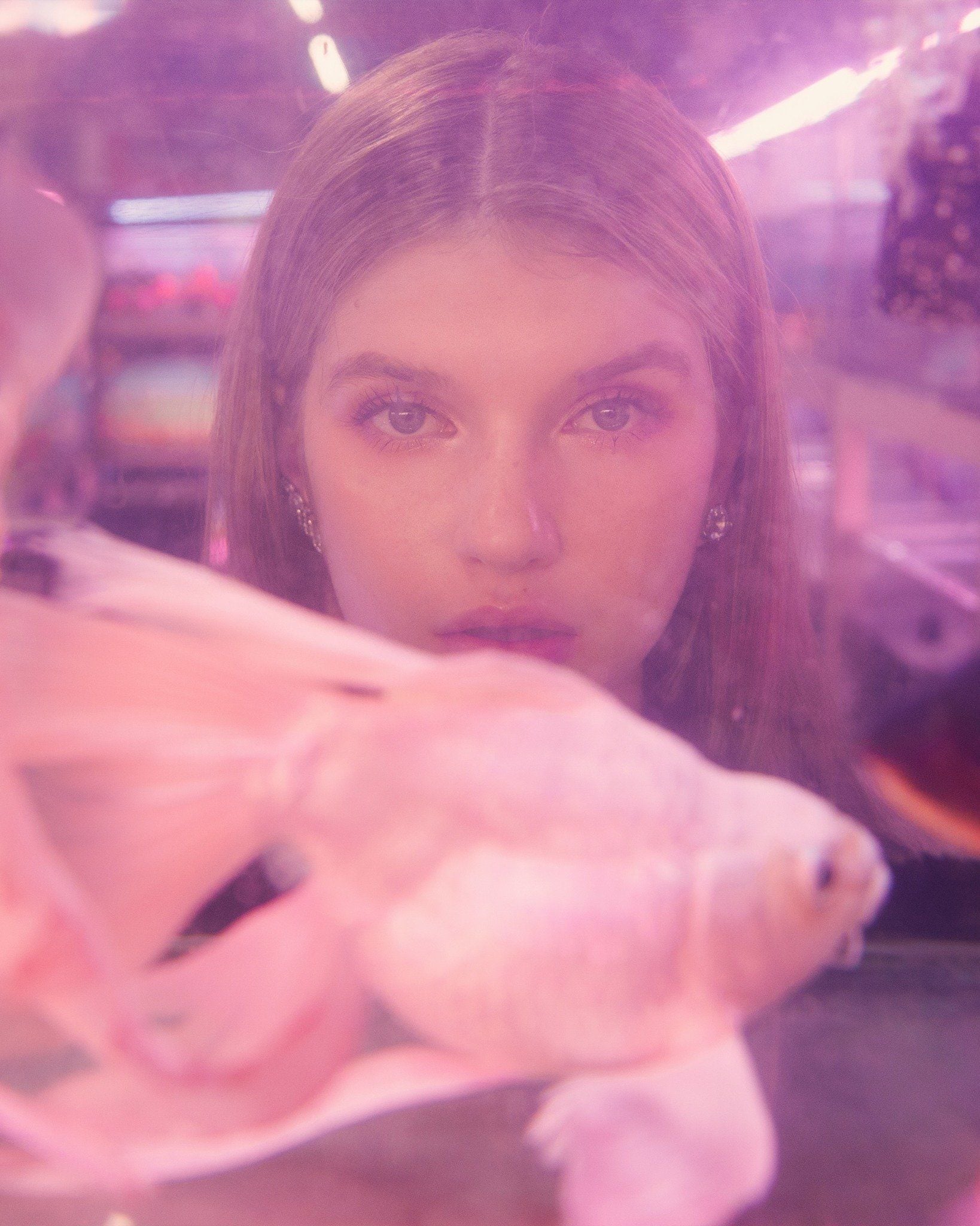  K Closet Crystal Embellished Organza Midi Dress 