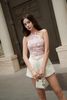  Elegant White Tweed Shorts - K CLOSET 