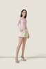  Elegant White Tweed Shorts - K CLOSET 