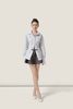  Bow-Waist Grey Tapta A-Line Mini Skirt – K CLOSET 