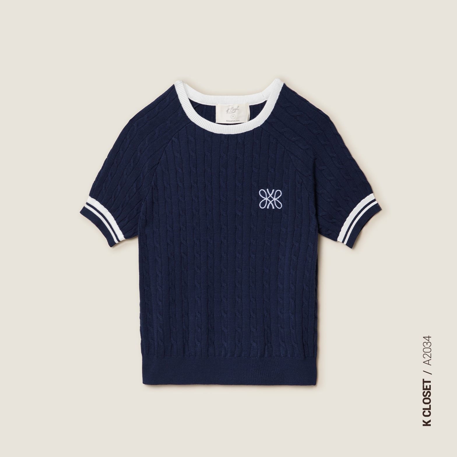  K Closet Knit Crew Neck Top 