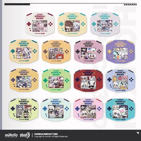  Bộ nhãn dán Honkai MEME - Honkai Impact 3 