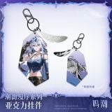  Móc khoá acrylic Galbrena dòng Stylish Wanderer - Wuthering Waves 