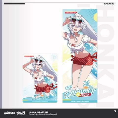  Bộ vé hologram & thẻ trong suốt chủ đề Hành Trình Mùa Hè vol.6 - Honkai Impact 3 