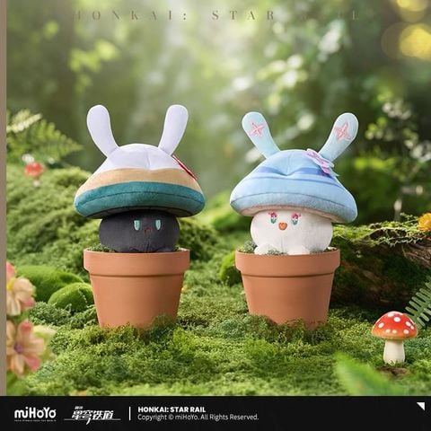  Móc bông Thỏ Sparkly và Nấm Lửa - Honkai Star Rail 