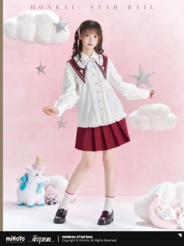  Áo sơ mi chủ đề Hyacine - Honkai Star Rail 