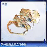  Thẻ điêu khắc 3D chủ đề Resonator - Blade of Past Resounds, Lingering Dream Hymns - Wuthering Waves 