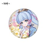  Huy hiệu tròn và khối acrylic nhân vật Voicemail of Fragrance - Genshin Impact 