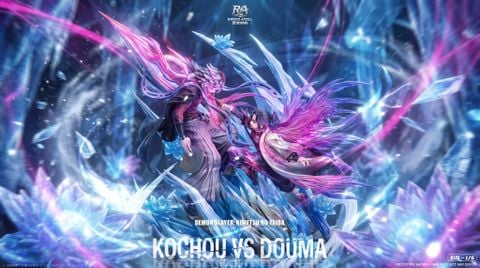  Kochou Shinobu VS Douma - Kimetsu no Yaiba - Lei Hao Ke Yu Studio 