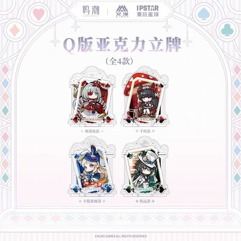  Standee acrylic Q chủ đề Fallen Wonderland - Wuthering Waves 
