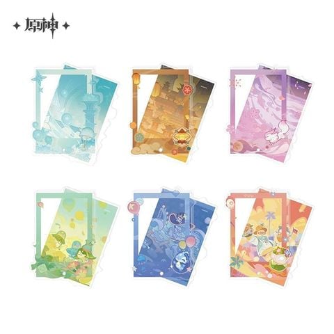  Bộ khung tranh acrylic chủ đề Thung Lũng - Genshin Impact 