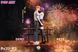 Denji & Reze Sweet Kiss - Chainsaw Man - POP ART Studio 