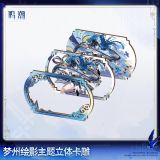  Thẻ điêu khắc 3D chủ đề Resonator - Blade of Past Resounds, Lingering Dream Hymns - Wuthering Waves 