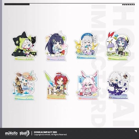  Standee acrylic Hồi Ức Mùa Hè - Honkai Impact 3 