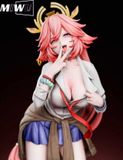  Raiden Shogun & Yae Miko - Genshin Impact - Miwu Studio 