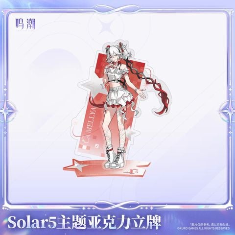  Standee acrylic chủ đề Solar 5 - Wuthering Wave 