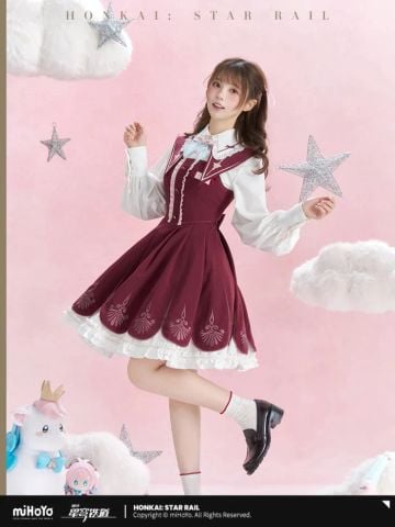  Váy yếm chủ đề Hyacine - Honkai Star Rail 