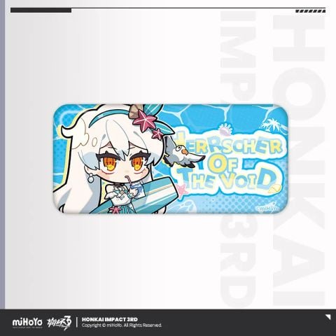  Huy hiệu thiếc - Summer Companion series - Honkai Impact 3 