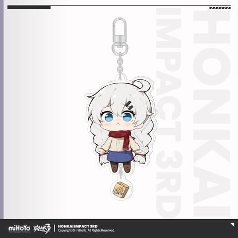  Móc khóa acrylic Kiana chủ đề Kế hoạch nuôi dưỡng - Honkai Impact 3 