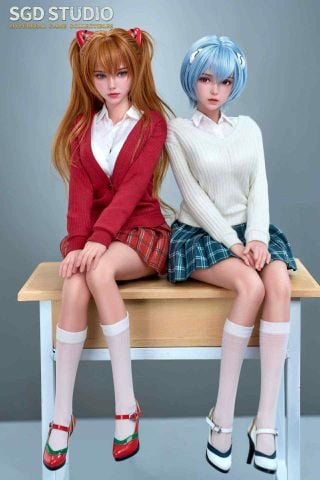 Asuka & Ayanami Rei - Neon Genesis Evangelion - SGD Studio 