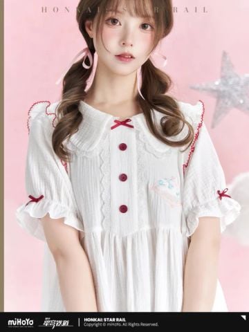  Đồ ngủ dạng váy chủ đề Hyacine - Honkai Star Rail 