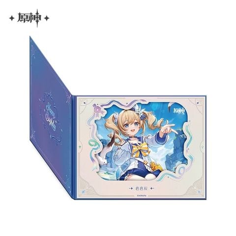  Giấy màu lật trang chủ đề Ngày Định Mệnh năm 2025 - Genshin Impact 