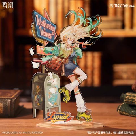  Standee acrylic chủ đề Tidal Letter - Wuthering Waves - Kuro Games x FUN4YEAH 