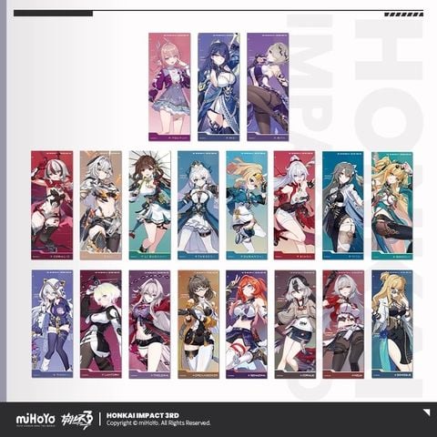  Vé sưu tầm Valkyries chủ đề Cuộc hành trình thứ 2 - Honkai Impact 3 