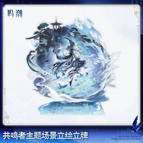  Standee Splash Art chủ đề Resonator - Blade of Past Resounds, Lingering Dream Hymns - Wuthering Waves 