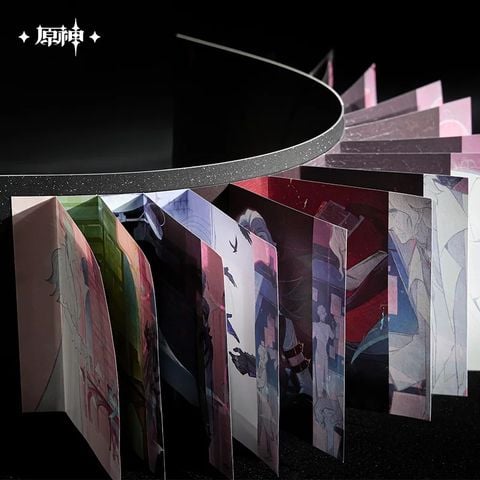  Album lật thác nước hai mặt chủ đề Kẻ Không Hướng Về Ánh Sáng - Genshin Impact 